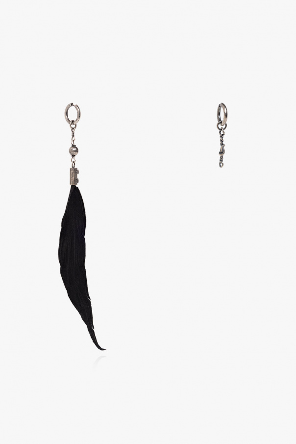 Elisia' asymmetrical earrings Ann Demeulemeester